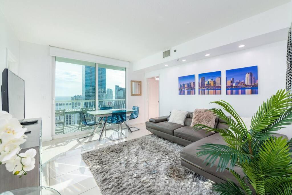 Ferienwohnung 4Br Penthouse With Oceanview At Brickell, Free Parking Miami Exterior foto